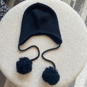 JCrew Giant Pom Pom Hat